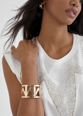 Armspange mit Maxi-M-Buchstaben