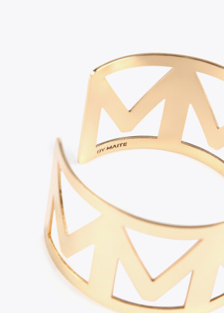 Maxi letter M bracelet