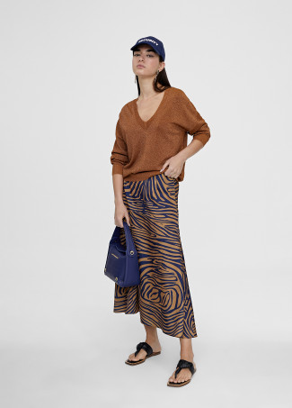 Pullover basic in maglia