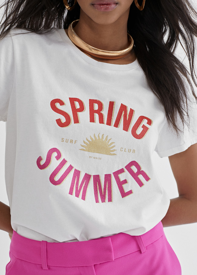 T-shirt basique Summer