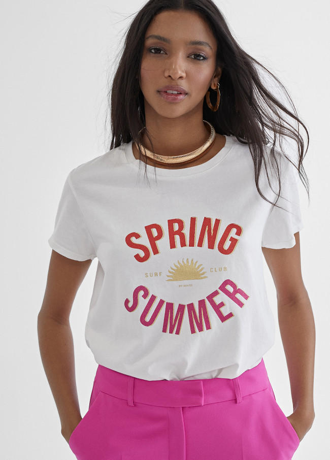 Camiseta básica Summer