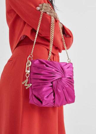 Evening bag with bow