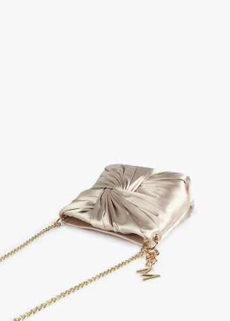 Pochette de soirée avec nœud