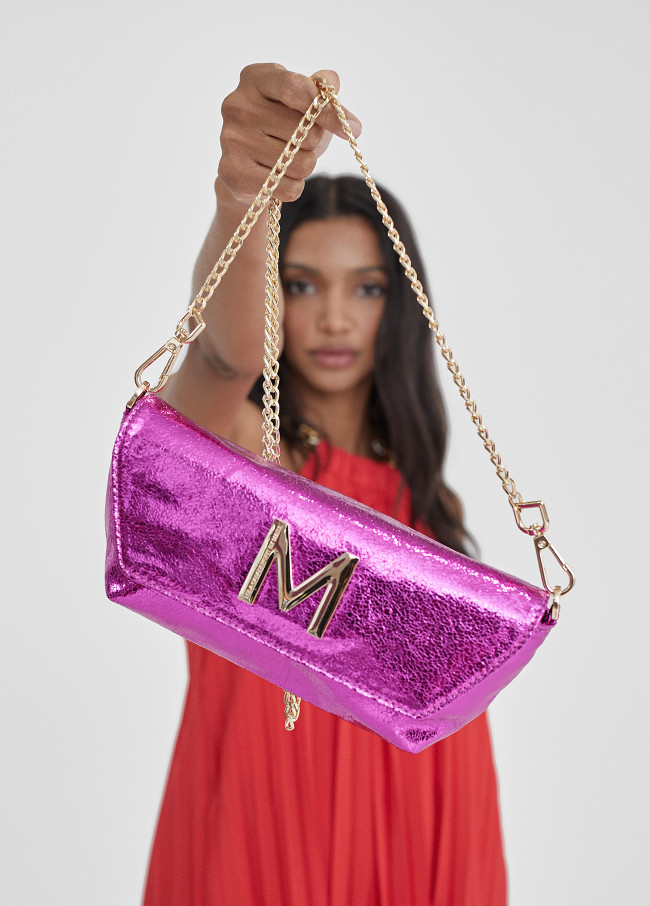 Sac de soirée métallisé