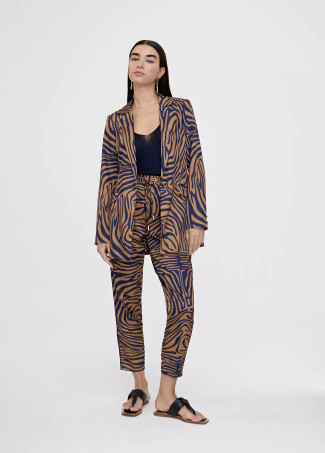 Jogginghose mit Zebraprint