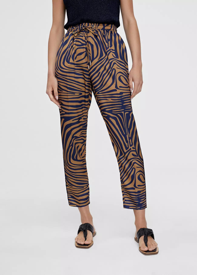 Jogginghose mit Zebraprint