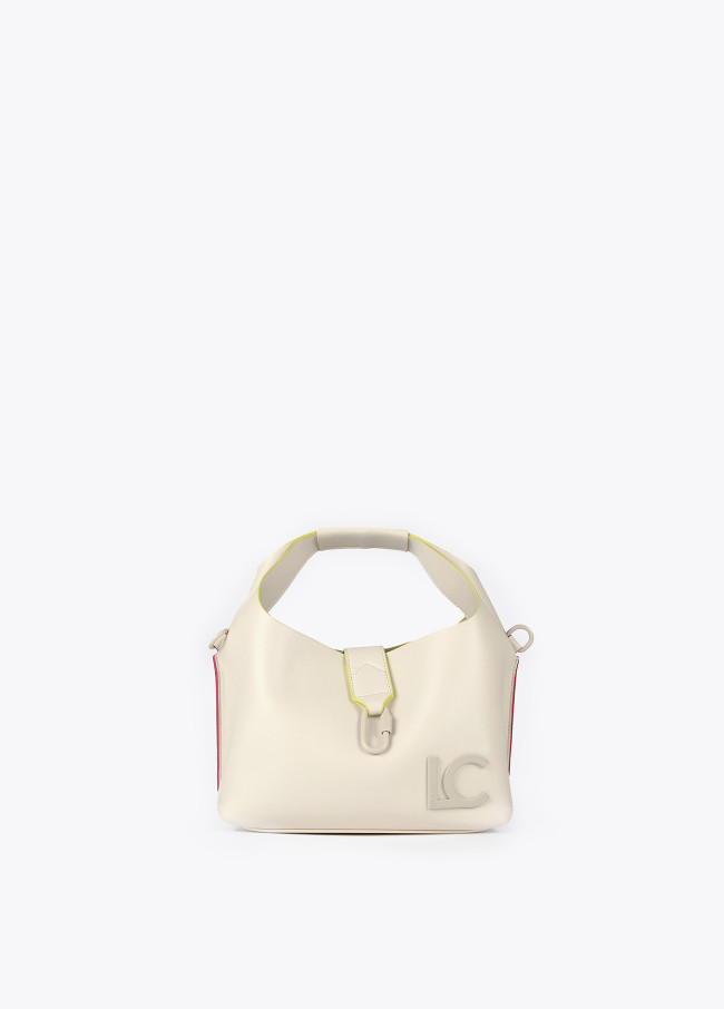 Crossbody bag with contrasting details