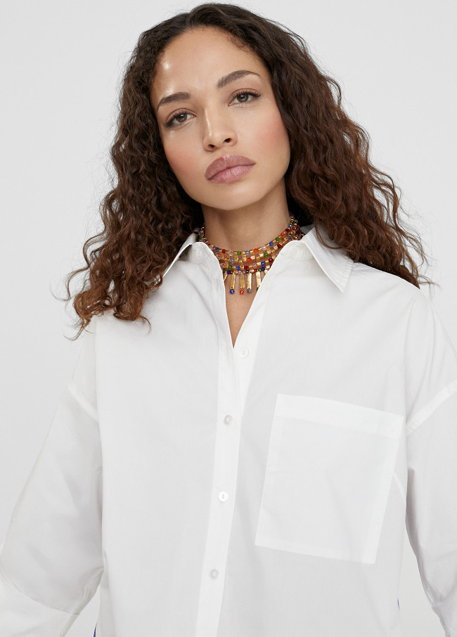 Camisa basica de algodón