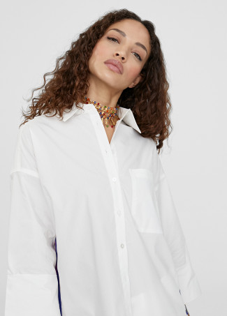 Camisa básica de algodão