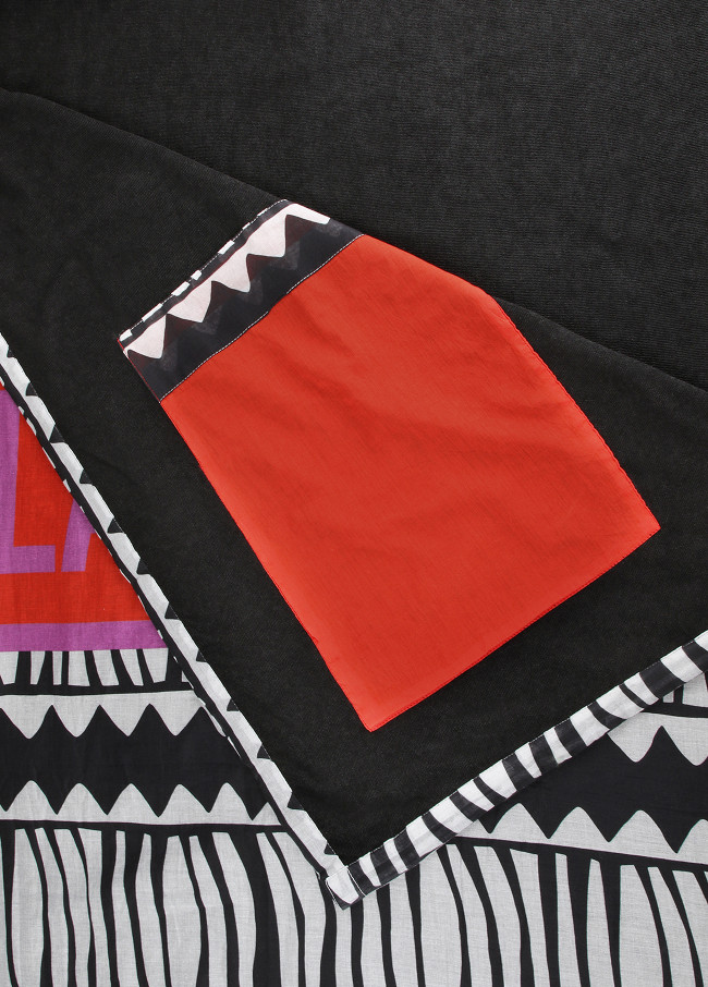 Serviette imprimé africain