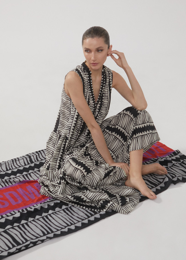 Toalla estampado africano