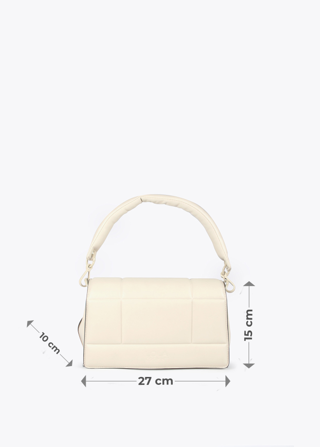 Sac besace matelassé