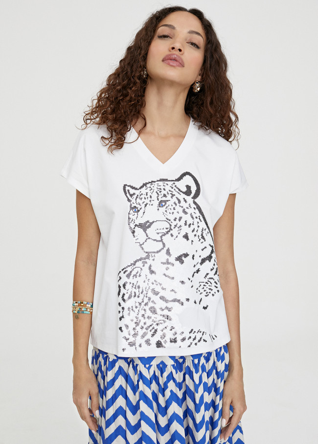 Camiseta posicionado trigre