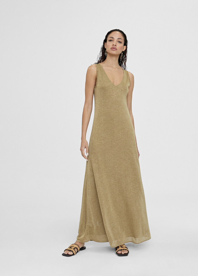 Long knit dress