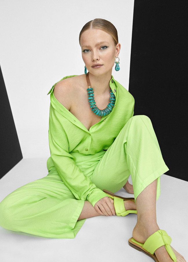 Collier multi-pièces turquoise