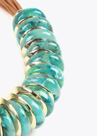 Turquoise multi-piece necklace