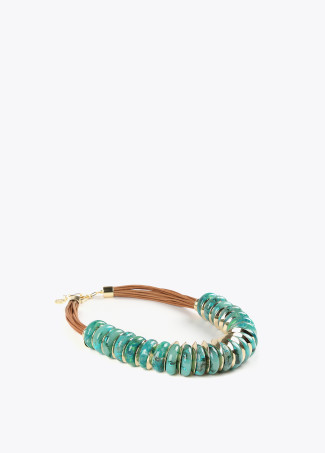 Collana più elementi turchese