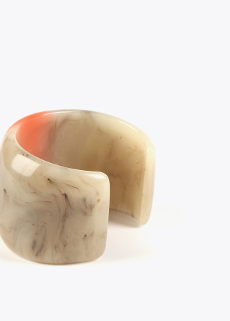 Brazalete rí­gido bicolor