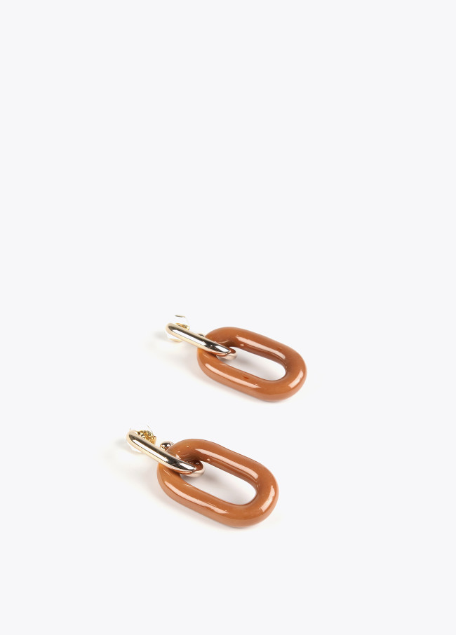 Boucles d’oreilles deux pièces
