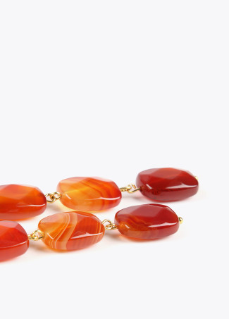 Boucles d’oreilles pierres naturelles