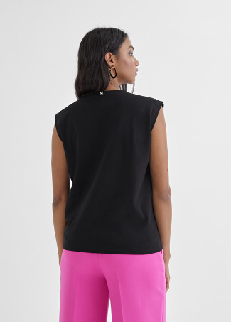 T-shirt décolleté bijoux