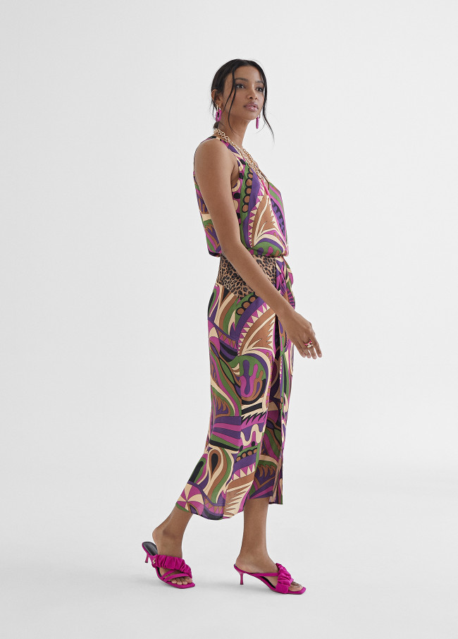 Pareo-Rock mit Print