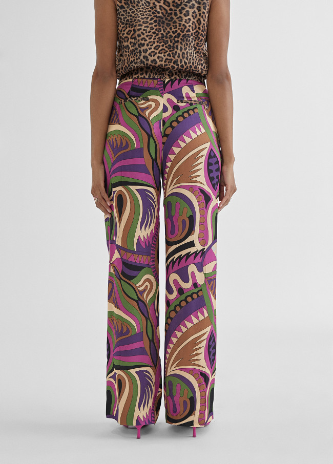 Palazzo flowing trousers