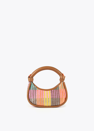 Mini mala a tiracolo multicolor