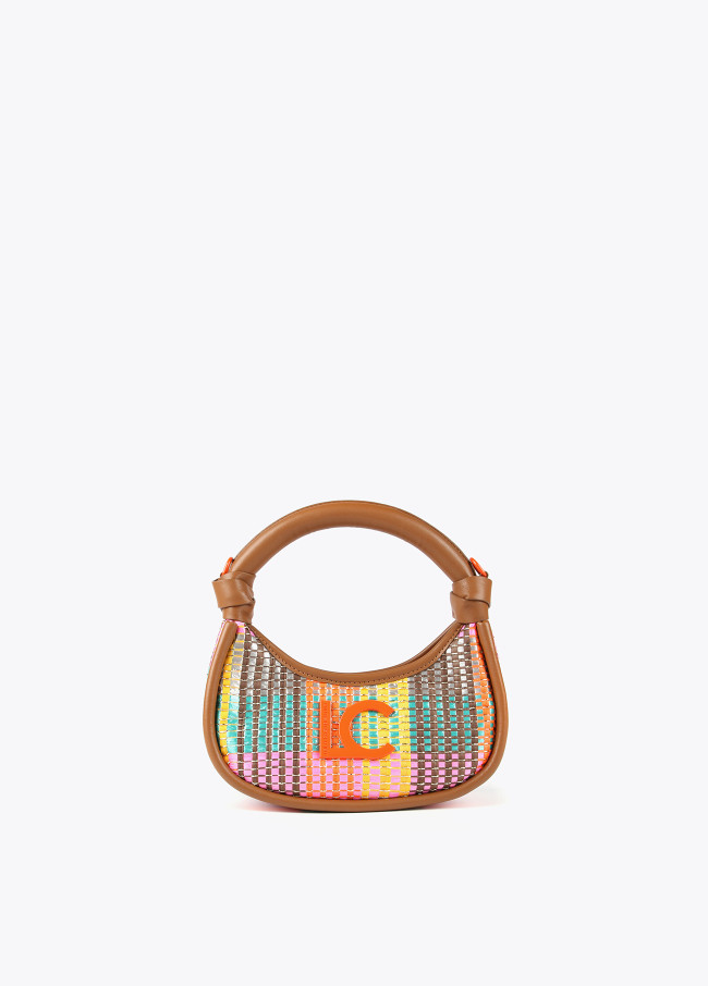 Multicoloured mini crossbody bag