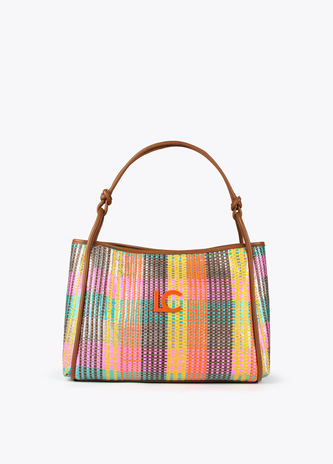 Borsa shopper multicolore