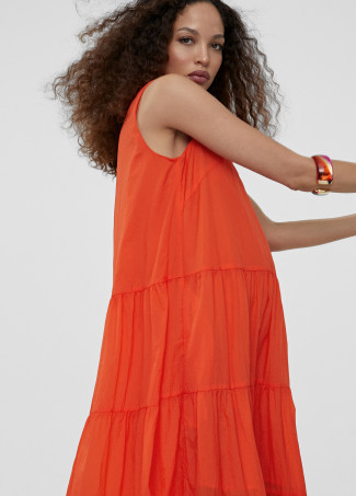 Vestido comprido fluido