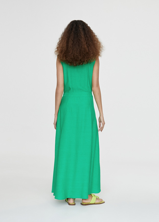 Vestido largo fluido