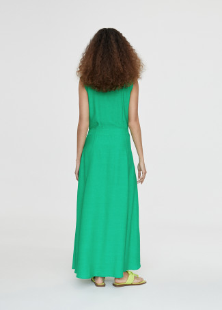 Midi dress with pockets