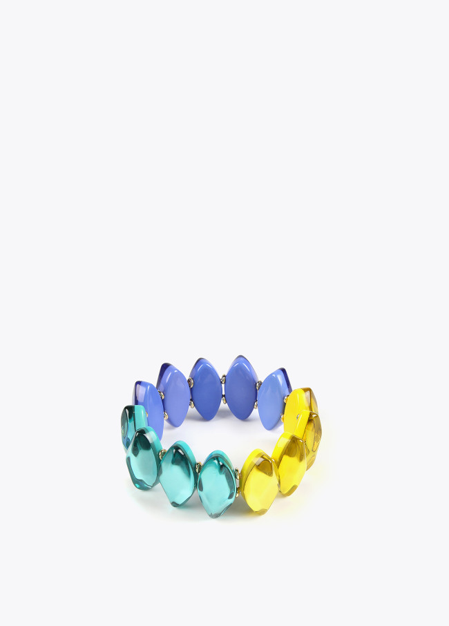 Colourful elastic bracelet