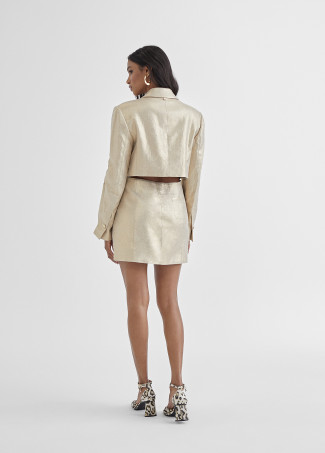 Vestito mini con cut out