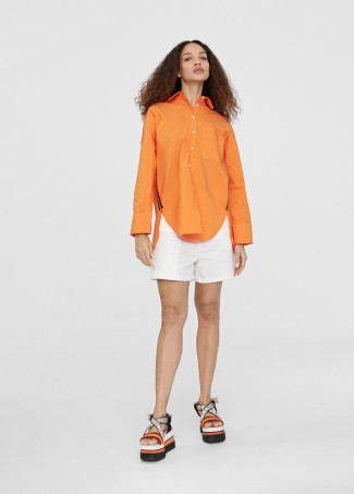 Camisa básica de algodón