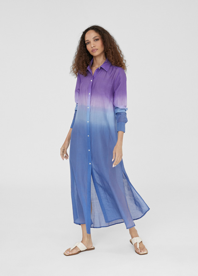 Nuisette longue tie-dye