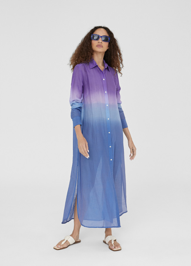 Nuisette longue tie-dye