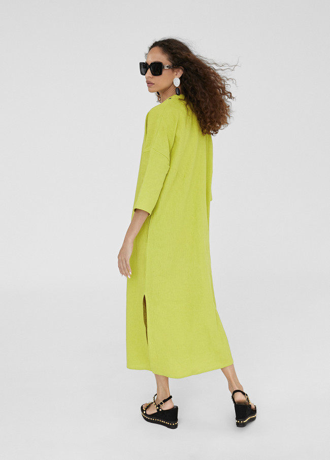 Half sleeve midi kaftan