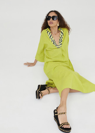 Caftan midi media manga