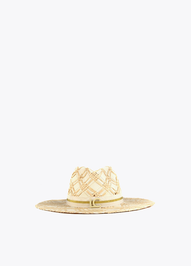 Sombrero trenzado natural