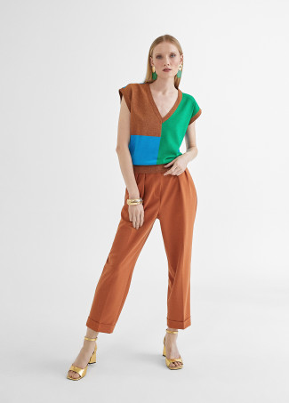 Multicoloured waistcoat