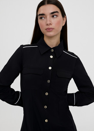 Robe chemisier cintrée