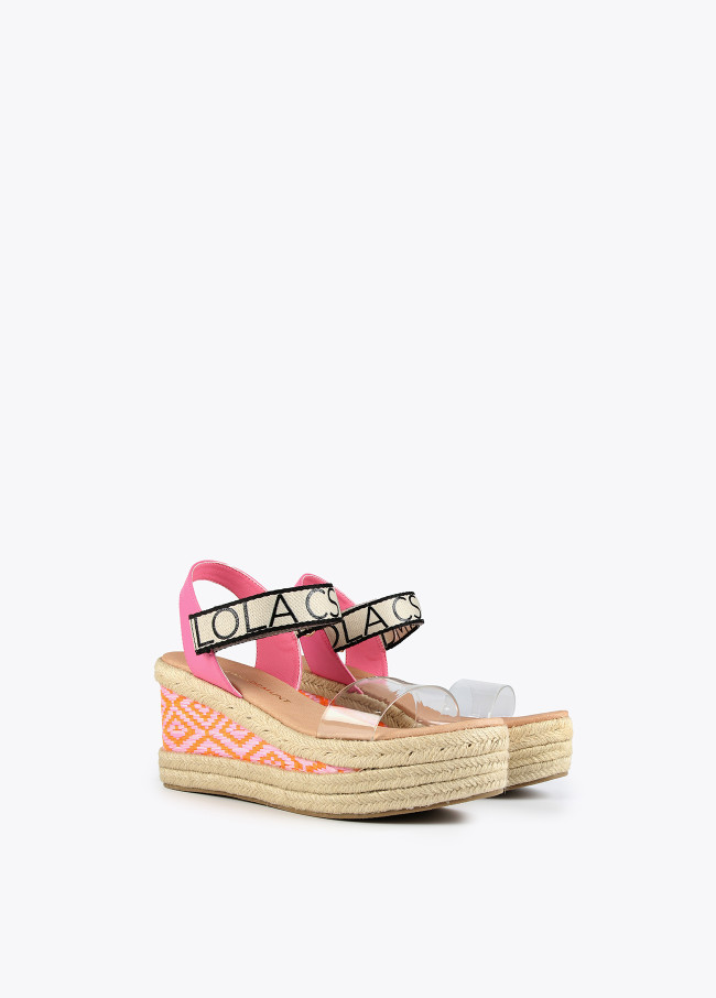 Sandales compensées