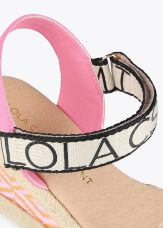 Sandales compensées