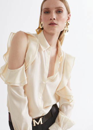 Chemisier épaules dénudées