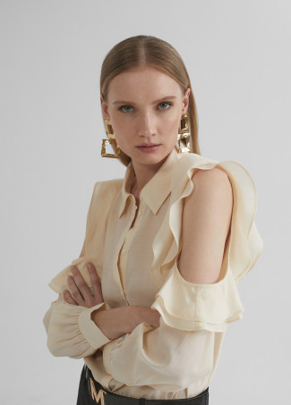 Chemisier épaules dénudées