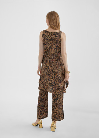 Kleid mit Kombi-Print