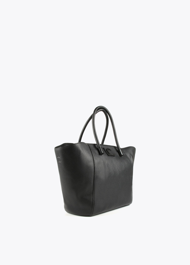 Shopper effetto pelle ruvida