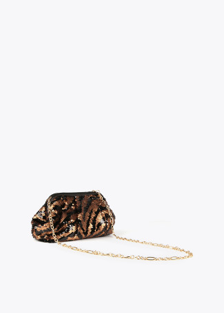 Sequinned bag